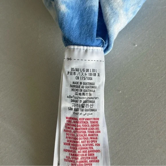 Walt Disney World Stitch Tie Dye Spirit Jersey Size Large Pullover Sweatshirt - Picture 11 of 16